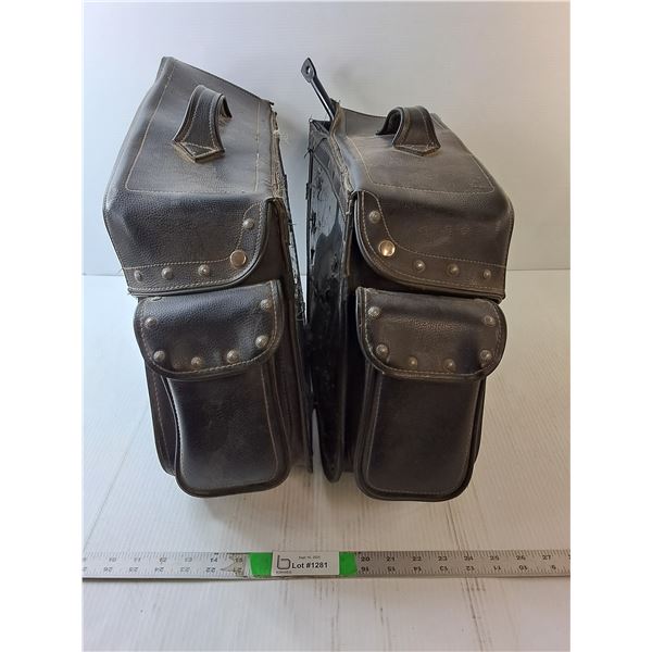 (2) Motorcycle Saddle Bags - PICK UP