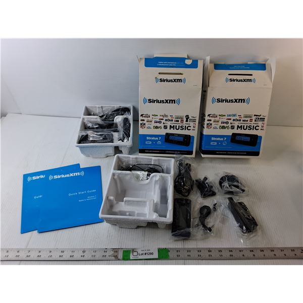 (2) Sirius XM Radios- Appear NIB