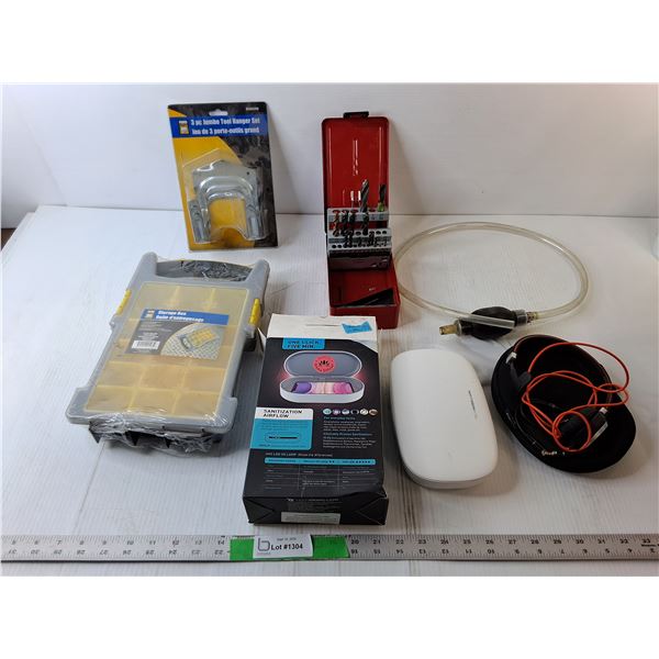 Phone Sanitizer, Tool Hanger Set, Storage Box