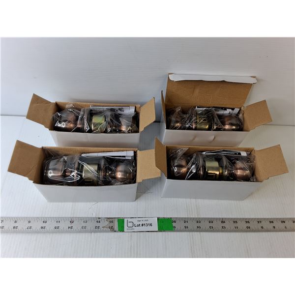 (4) Doorknob Sets- Appear New
