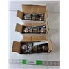 Image 1 : (3) Doorknob Sets- Appear New ,Water Damaged Boxes