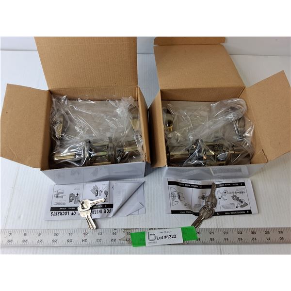 (2) Doorlever Sets- Appear New