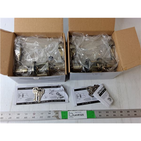 (2) Doorlever Sets- Appear New