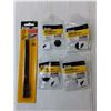 Image 2 : (5) Halogen Bulbs, (4) Cutter Replacement Wheels, Impact Bit Set, Misc.