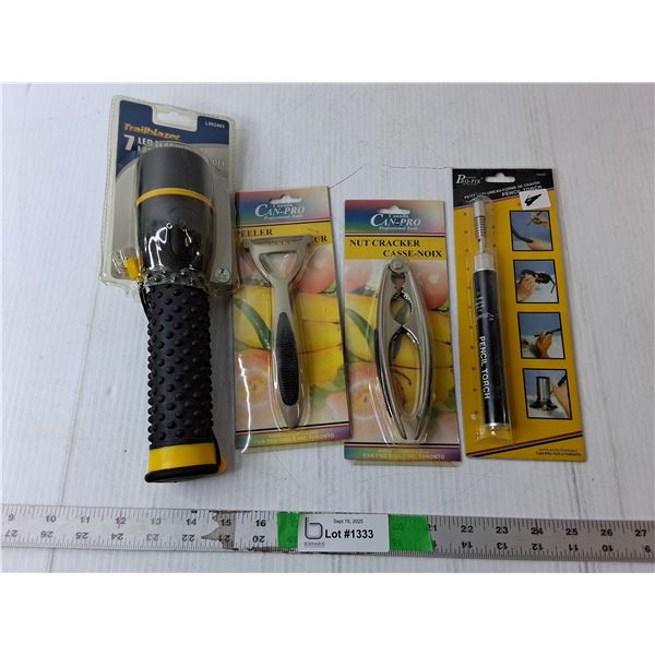 LED Flashlight, Pencil Torch, Kitchen Utensils