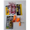 Image 2 : (6) Pocket Levels, (2) Flashlight- Sealed, Multi Screwdrivers