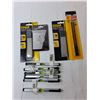 Image 3 : (6) Pocket Levels, (2) Flashlight- Sealed, Multi Screwdrivers