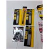 Image 3 : (2) Flashlights, Oil Filter Wrench, Impact Bit Set- Sealed, Misc.