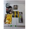 Image 1 : Drop Light, 12 Volt Tester, Countersink Bits, Misc.