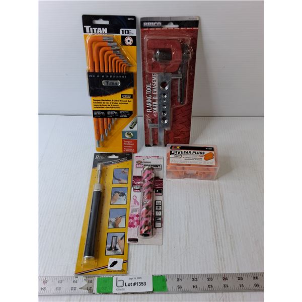 Flaring Tool, 5-Lobe Wrench Set, Pencil Torch- Sealed, Misc.