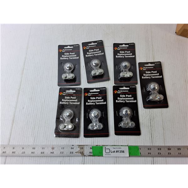 (7) Side Post Replacement Battery Terminals- Sealed
