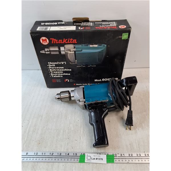 Makita 1/2" Electric Drill, Powers On, As Is