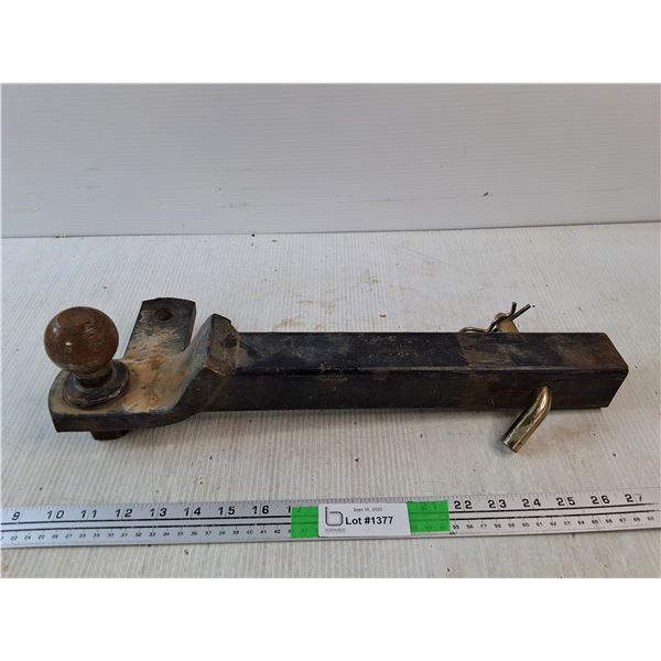 Extended Trailer Hitch with 2" Ball - Preferred Pickup
