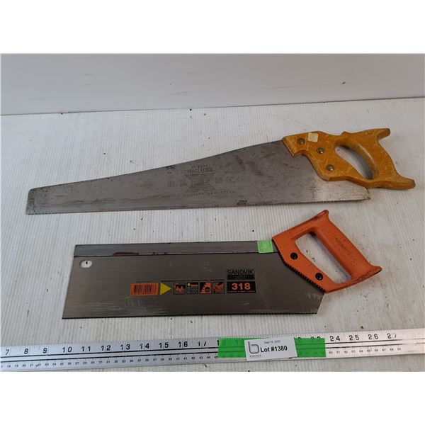 Sandvik Miter Saw, Macleods 22" Hand Saw, Preferred Pickup