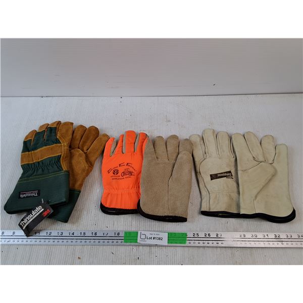 (3) Pairs of Work Gloves - 3M, Component, SFF
