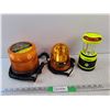 Image 1 : Magnetic Strobe/Beam Lamps, Life Gear LED Camp Lantern - Powers On, As Is