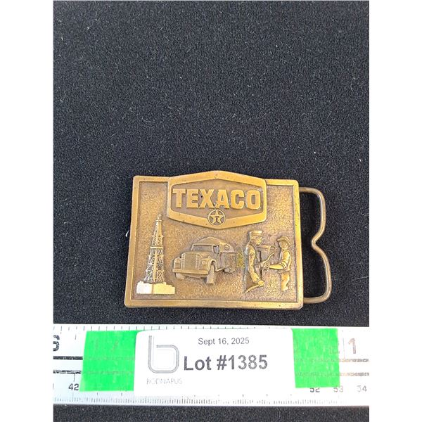 Texaco Belt Buckle