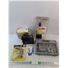 Image 1 : 3 Way Ratchet Screwdriver & Socket Set - Incomplete, 12V Air Compressor, Paint Brush, Grommet Kit