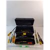 Image 1 : Mastercraft Plastic Tool Box, Various Screwdrivers - Has Scent