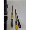 Image 3 : Mastercraft Plastic Tool Box, Various Screwdrivers - Has Scent
