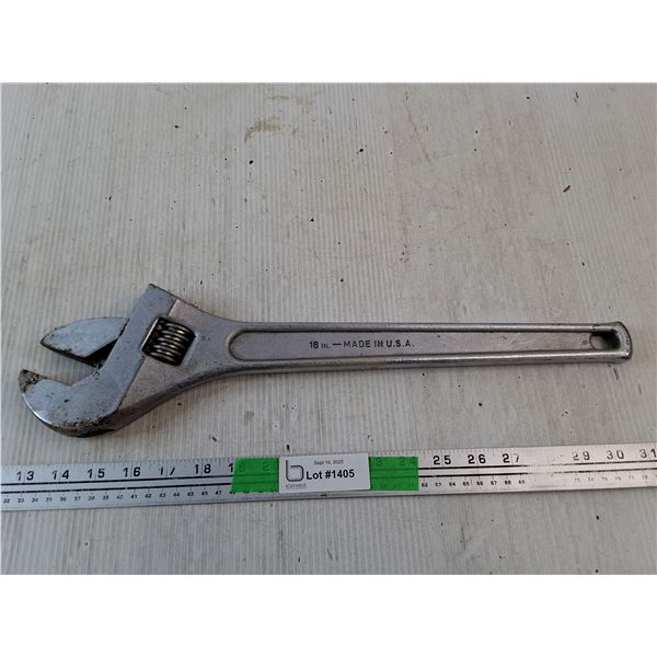 18" Adjustable Wrench