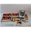 Image 1 : Metal Wire Brush, Pipe Connector, 13/16 Socket, Nails, Snap Ring Plier Set, Misc
