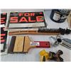Image 3 : Metal Wire Brush, Pipe Connector, 13/16 Socket, Nails, Snap Ring Plier Set, Misc