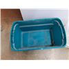Image 4 : **(2) Plastic Storage Totes 32" x 19" x 15" - Cannot Ship