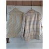 Image 4 : * Wind River Pink/Cream Large Spring/Fall Jacket, Bench Medium Cream Vest