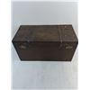 Image 3 : Wooden Storage Chest - 20x10x10"