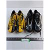 Image 1 : (2) Pairs of Cleated Sports Shoes (Under Armour Size 10 & Nike Size 9)