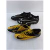 Image 3 : (2) Pairs of Cleated Sports Shoes (Under Armour Size 10 & Nike Size 9)
