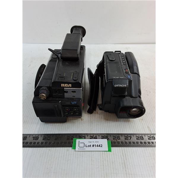 (2) Camcorders (RCA & Hitachi E31A) - Both Untested