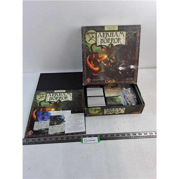 Call of Cthulhu "Arkham Horror" Board Game - Appears Complete