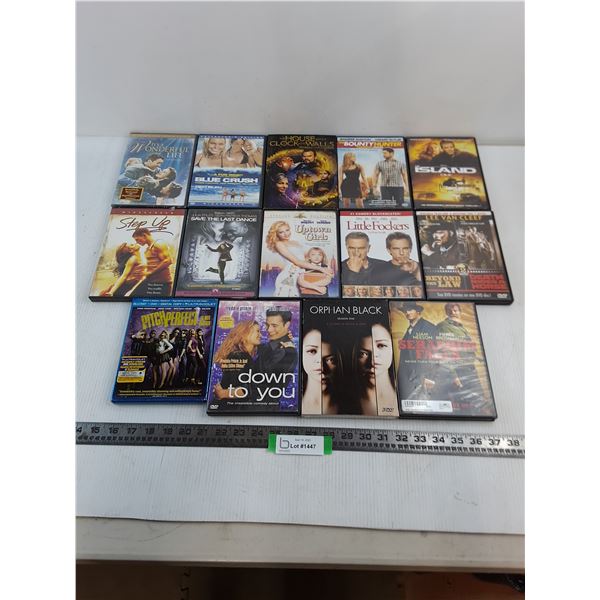 (14) DVD Movies (Little Fockers, Step Up, Pitch Perfect)
