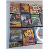 Image 4 : (15) DVD Movies/Workouts (Shrek, Juno, Hulk, 6-Day Makeover)