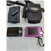 Image 2 : (2) Digital Cameras (Kodak 10.3 & Nikon Coolpix L19), (2) Camera Totes