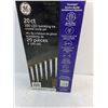 Image 2 : GE 20-Piece 100-LED Twinkling Ice Crystal Light Set (NIB)