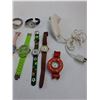 Image 3 : (13) Assorted Wrist Watches, Wii Nunchuk Controller