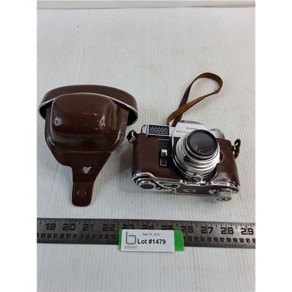 Vintage Kodak Retina Reflex 3 with Carry Case