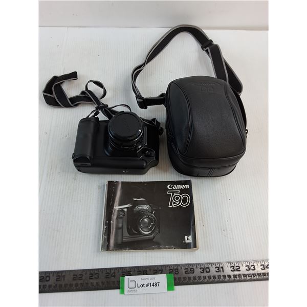 Canon T90 Film Camera with Case/Instructions