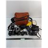Image 1 : (2) Film Cameras (Nikon & Canon), Carry Cases/Accessories - Different Brands