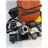 Image 3 : (2) Film Cameras (Nikon & Canon), Carry Cases/Accessories - Different Brands