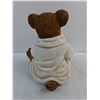 Image 2 : Resin "New York Rangers" Ornamental Teddy Bear - 11" High
