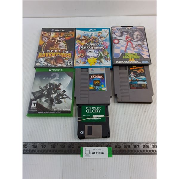 (7) Assorted Video Games (Nintendo, XBox, Wii, Sega, PC)