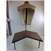 Image 2 : Bust Mannequin with Display Shelf - 39" High x 24" Wide - As is - Pickup Only