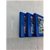 Image 3 : (3) Replica Pokemon Nintendo Gameboy Cartridges - As Is, Cannot Authenticate
