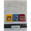 Image 1 : (3) Replica Pokemon Nintendo Gameboy Cartridges - As Is, Cannot Authenticate