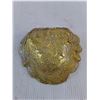 Image 2 : Amber Iridescent Carnival Glass Trinket Dish