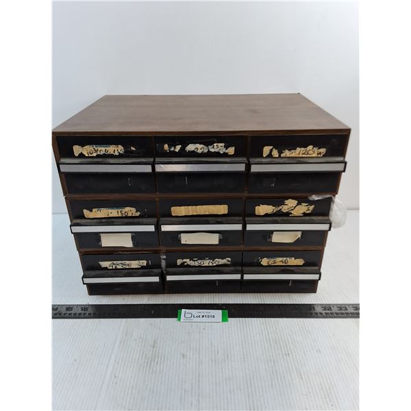 (3) Stackable 3-Drawer Storage Bins with Contents - 12x16x4" Each  -  PICK UP
